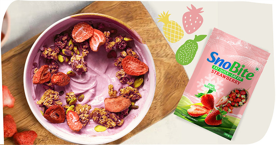 Flavoured Granola Yoghurt Bowl